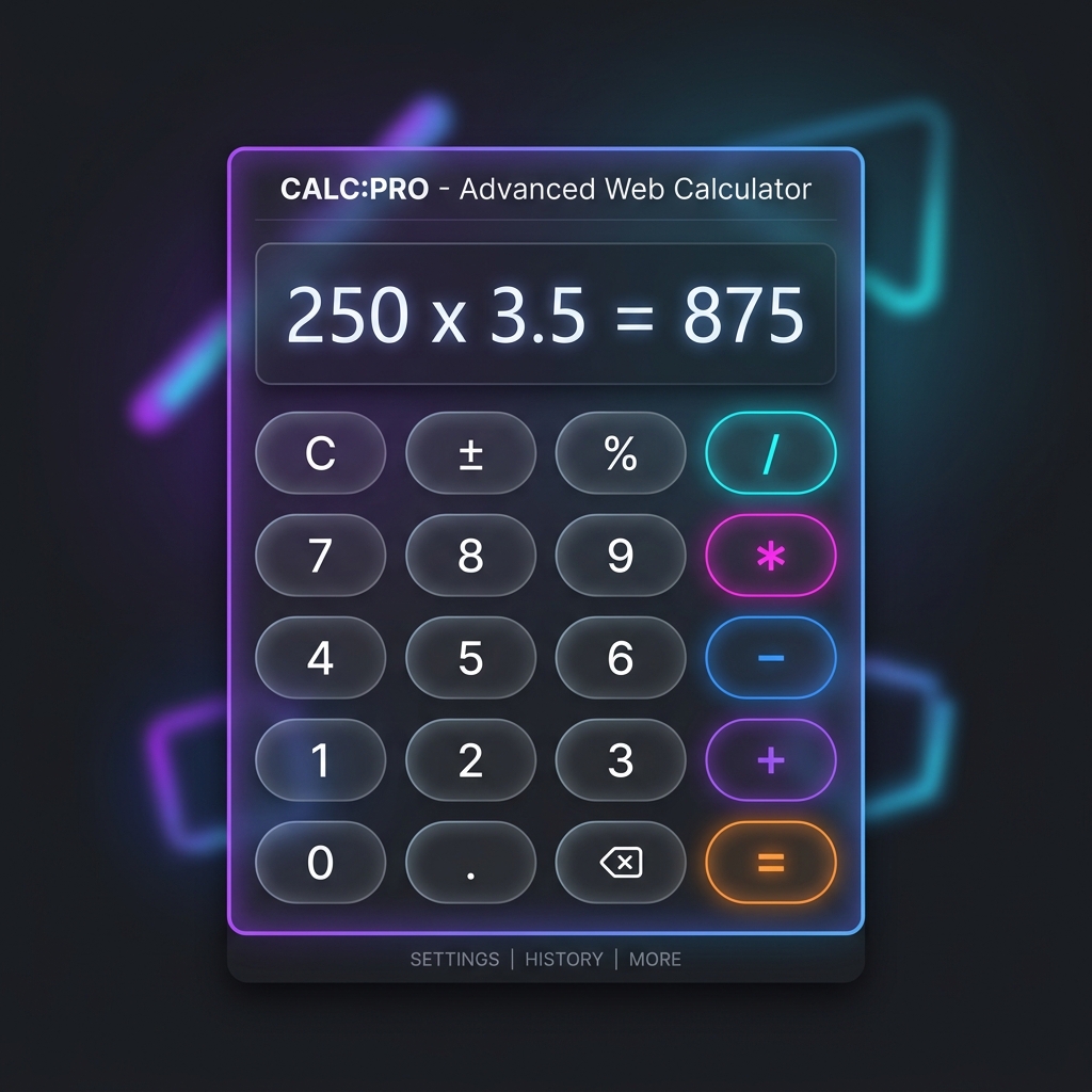 Calculatrice Web